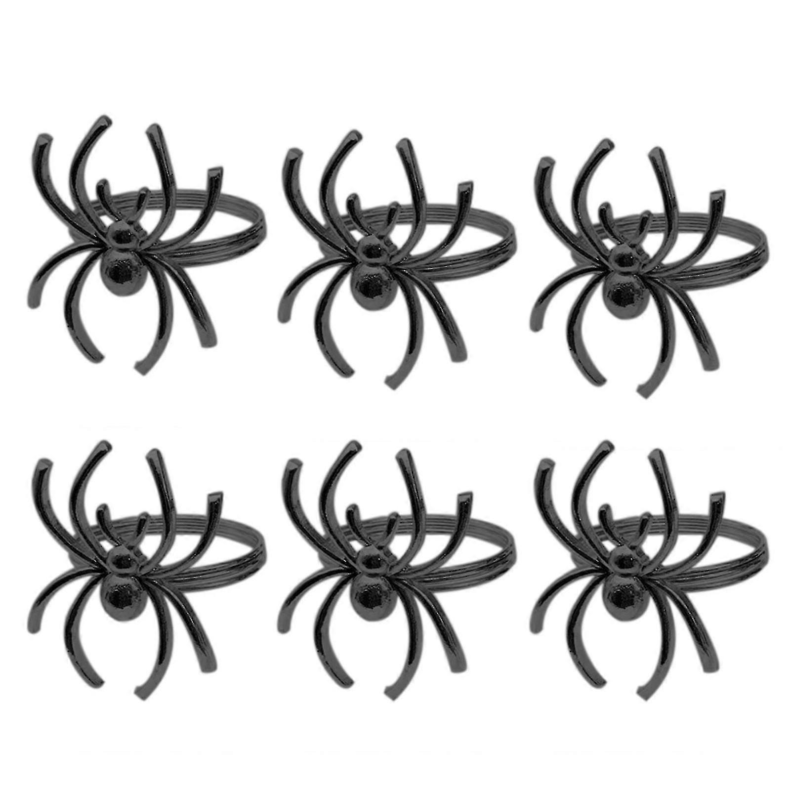 6pcs / set Anneau de serviette unique Longue durée Résistant à l’usure