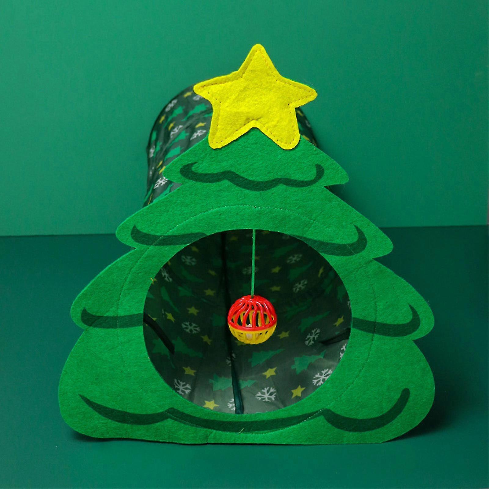 Folding Cat Tunnel Cat Exercise Tunnel Tube Indoor Toy For S Ferrets