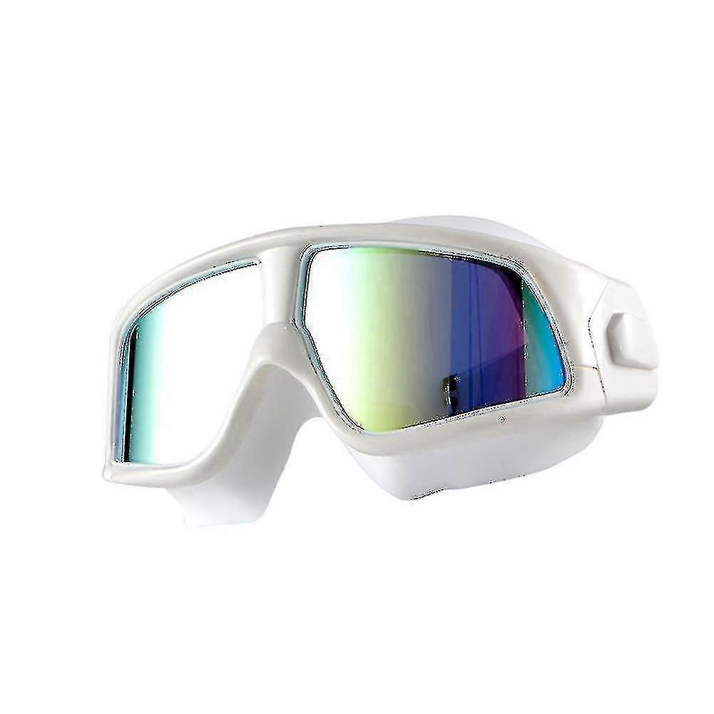 Yeni 2023 Yetişkin Yüzme Gözlükleri Anti Sis Hd Dalış Gözlükleri Silikon Büyük Çerçeve Su Bardakları Kadınlar İçin Erkekler-wtake