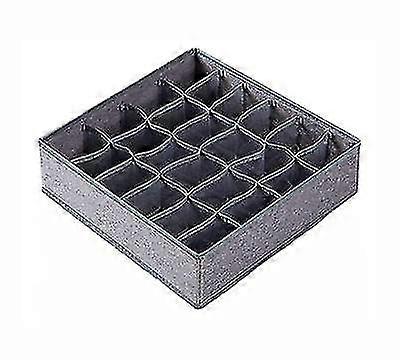 24 Compartments Underwear Storage Compartment Foldable Cabinet Storage Bag Storage Box