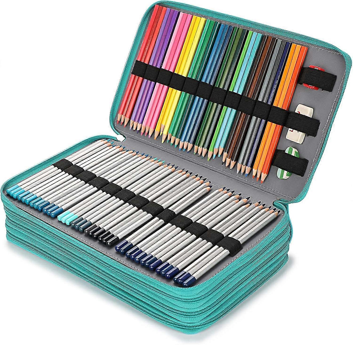 Pencil Case Students Pen Wrap For Colored