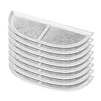 8PCS Katzenwasserbrunnenfilter Ersatzfilter für 3L / 105oz Edelstahl Haustier Wasserbrunnen Hund Brunnenfilter