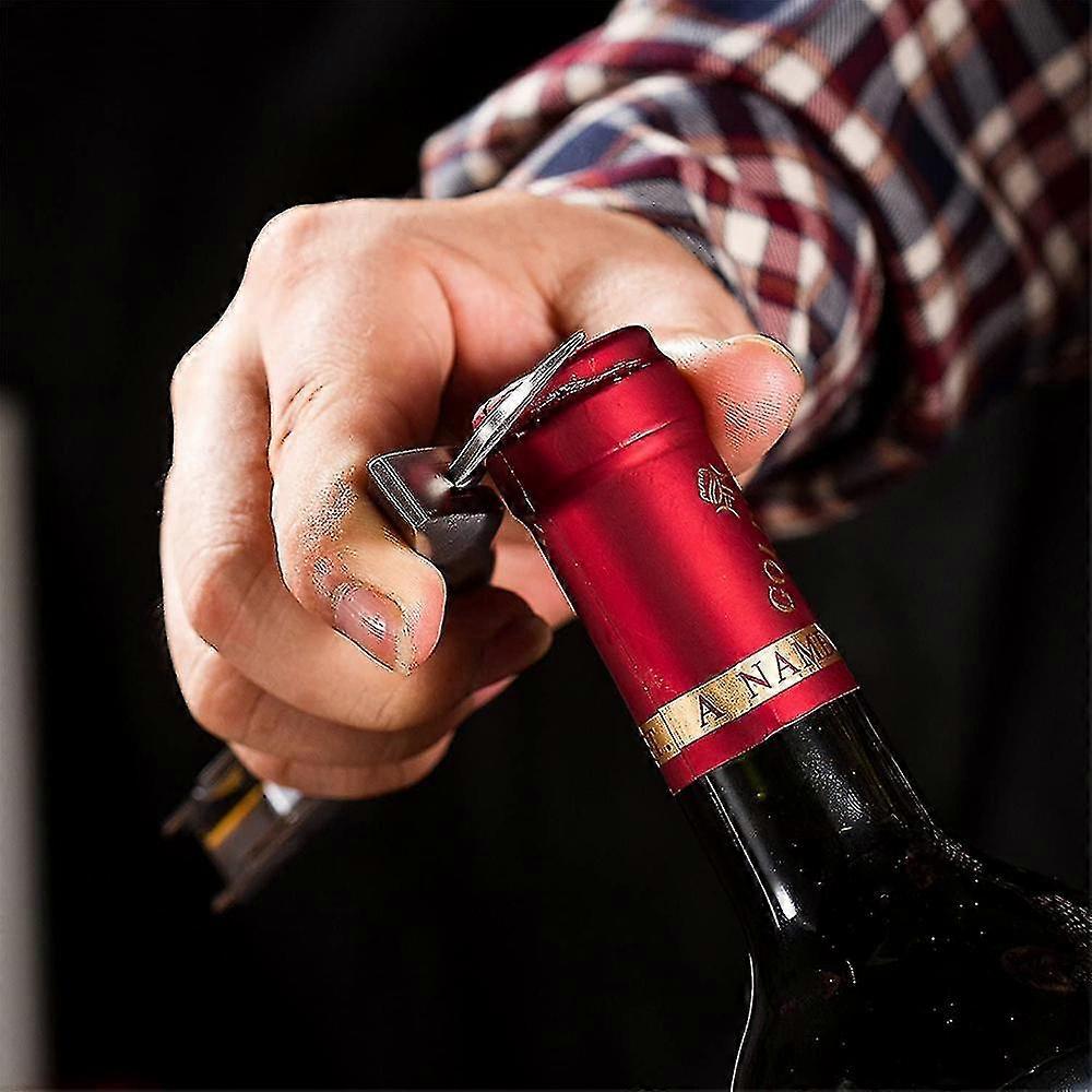 All-in-one Corkscrew, Bottle Opener And Foil Cutter, For Sommeliers