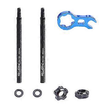 2026 Compatible Withrisk French Mouth Extension Rod Road Tire Extension Nozzle Wheel