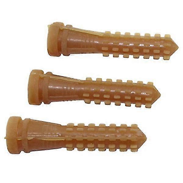Pluimvee plukken vingers ontharing machine lijm stick kip (3 stuks, bruin)