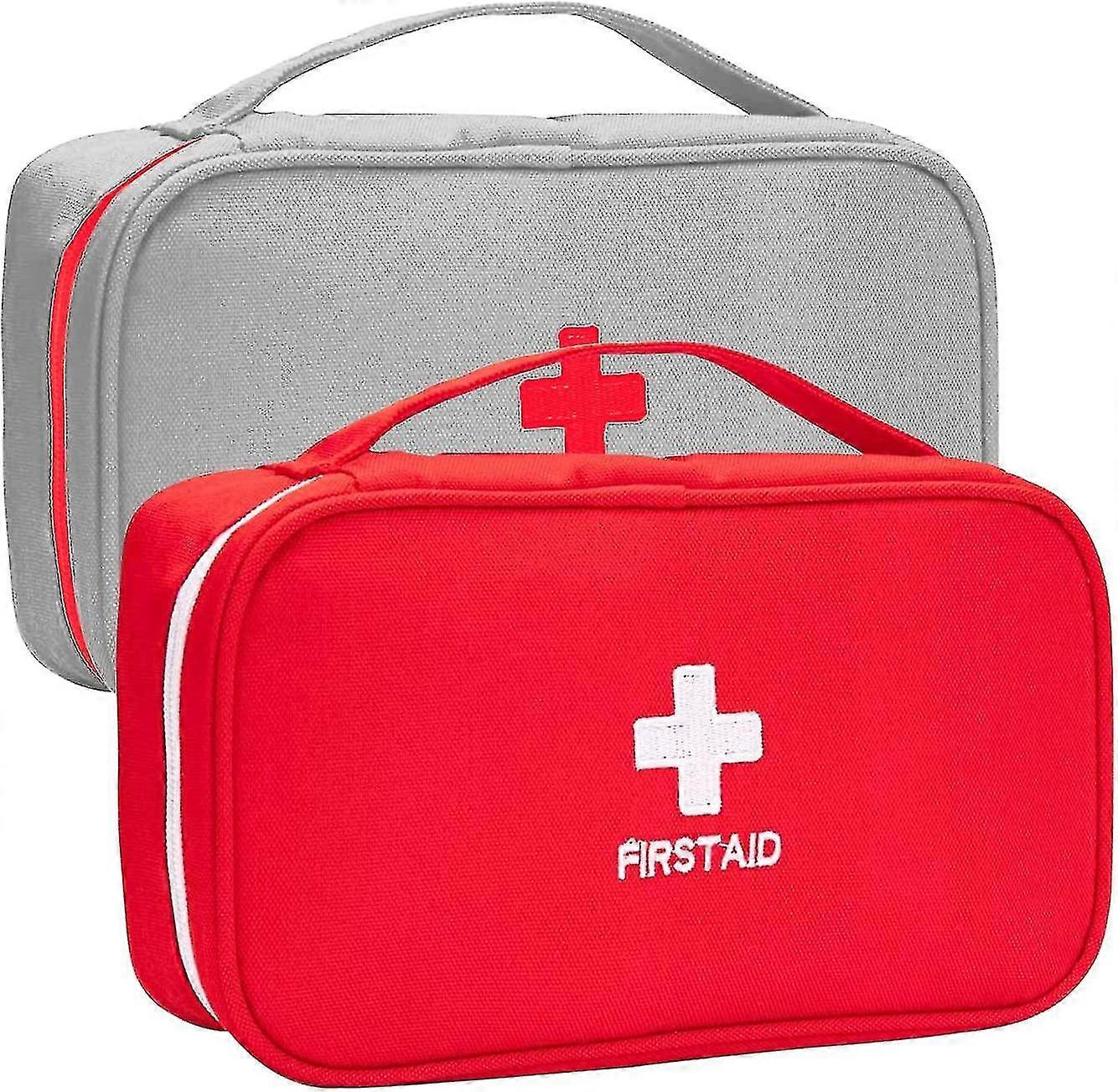 2pcs Empty First Aid Kit Medicine Bag