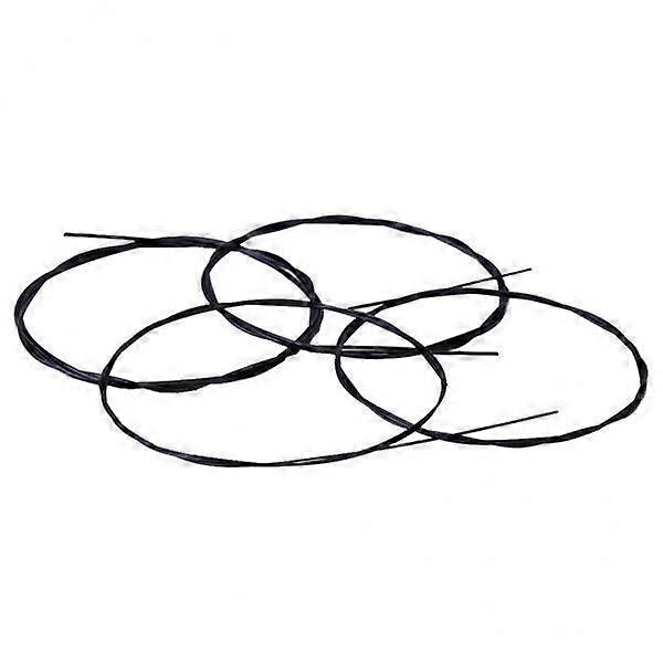 7x4pcs Black Ukulele String Set