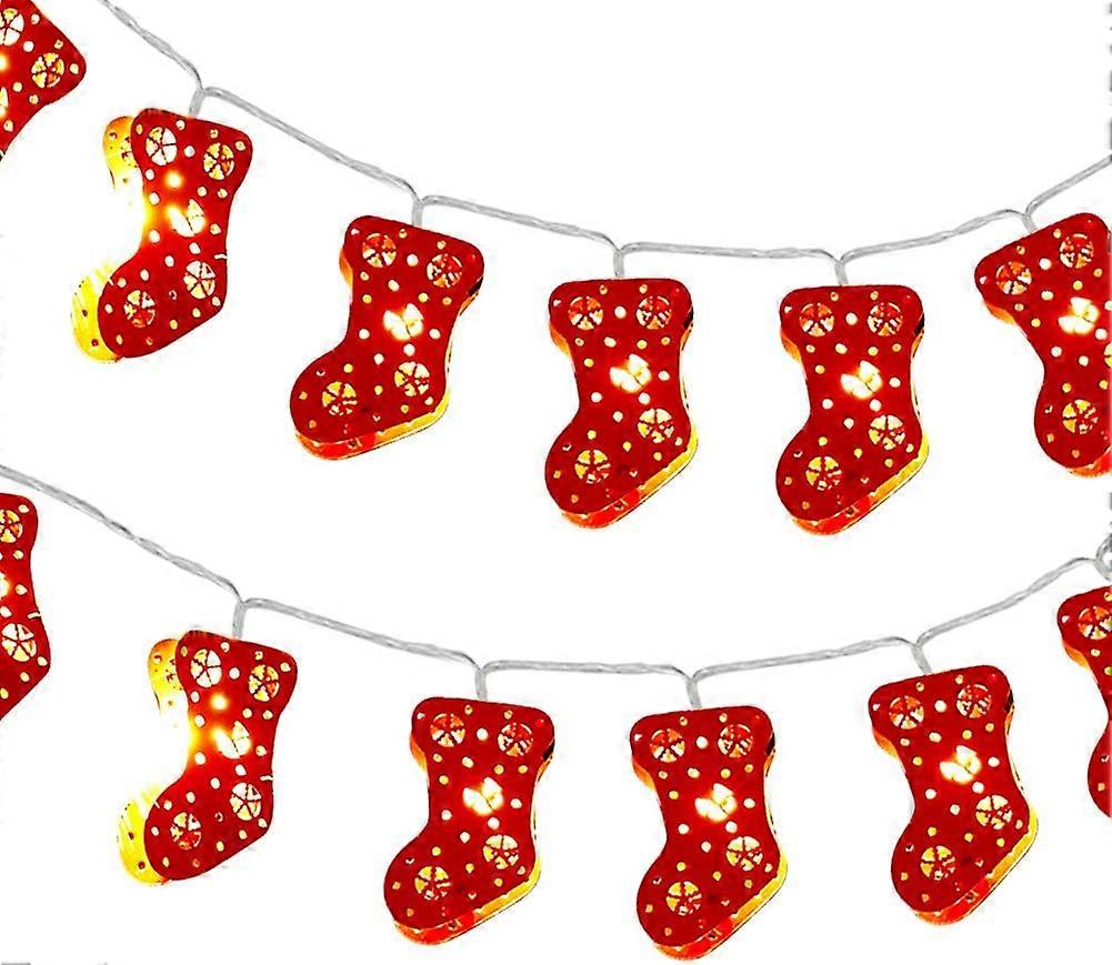 Santa Claus warm white*3m 20 lights [3AA battery box]