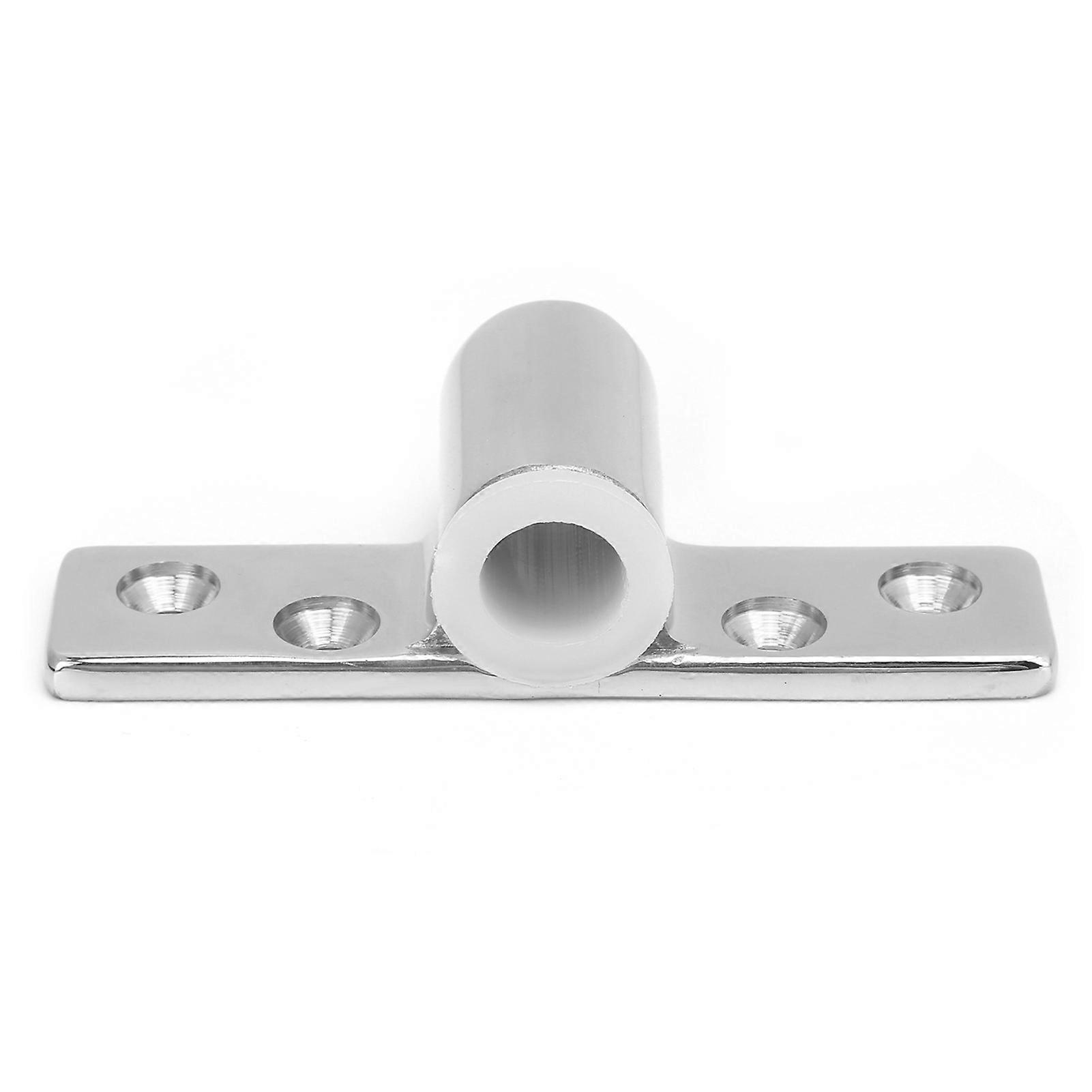 Pair Marine Oarlock Sockets 316 Stainless Steel Side Mounted Mirror Polish Finish for 1/2in Shank