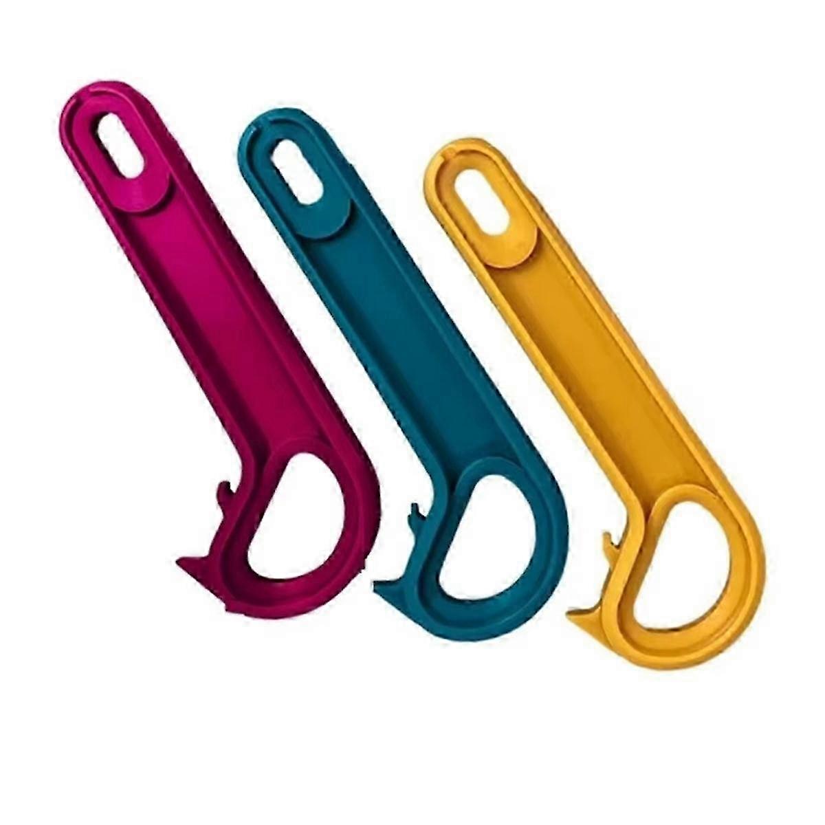 3PCS Portable Ring Pull Can Tin Opener Save Labour Beverage Can Opener Easy to Open Kitchen Tools
