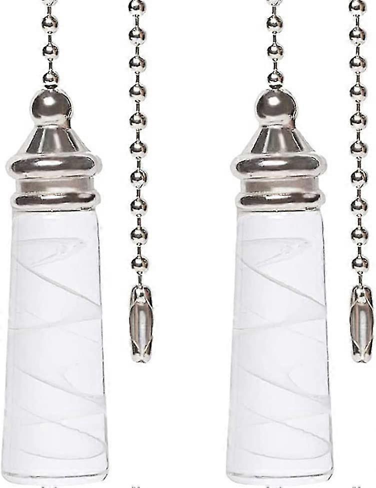 2 Sets Pull Chain Extension With Connector Replacement For Ceiling Light Ceiling Fan Lighting Pendant Pull Chain Blades Ceiling Fan With Lights