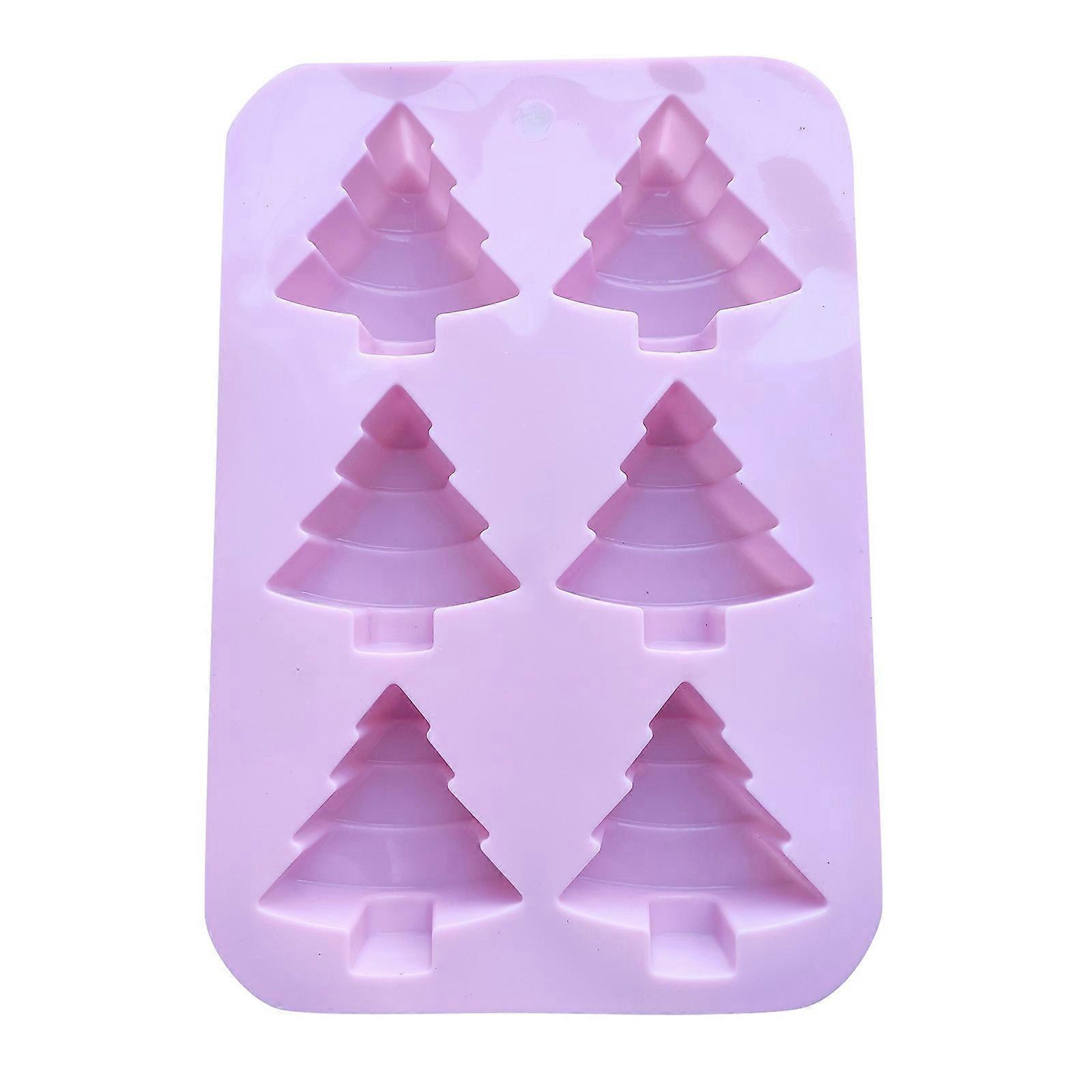 christmas tree Pink Christmas Tree Chocolate Baking Model, Cake Candy Model 1PC