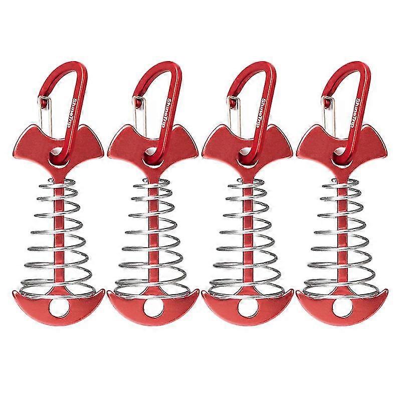 4 قطع الأسماك العظام خيمة حصص أوتاد الكلمة الأرض مسمار هوك التخييم الخيام الملحقات