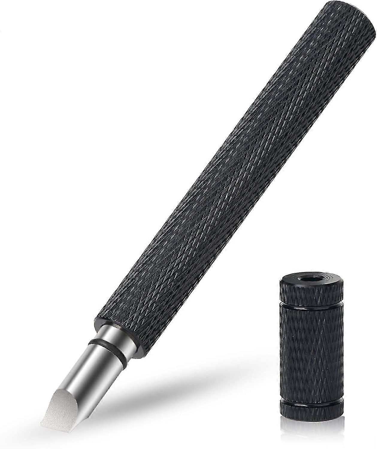 Bran Golf Club Groove Sharpener, Re-grooving εργαλείο και καθαριστικό για σφήνες &; σίδερα - Δημιουργία βέλτιστου backspin - Κατάλληλο U &V (μαύρο)