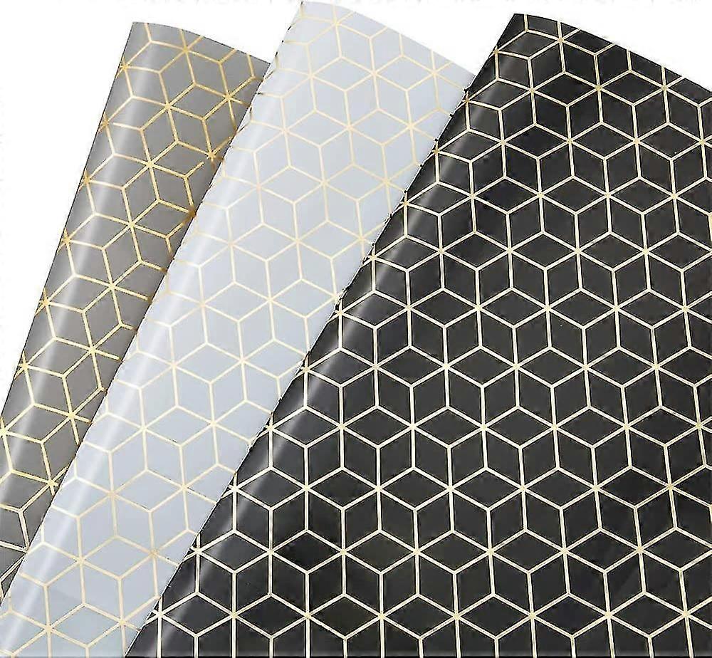 3 Pieces Gift Wrapping Paper
