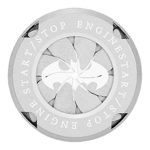 Car Interior Decor Bat Engine Ignition Start Switch Rotate Cover Onekey Stop Button Cover Auto Personality Sticker Accessories