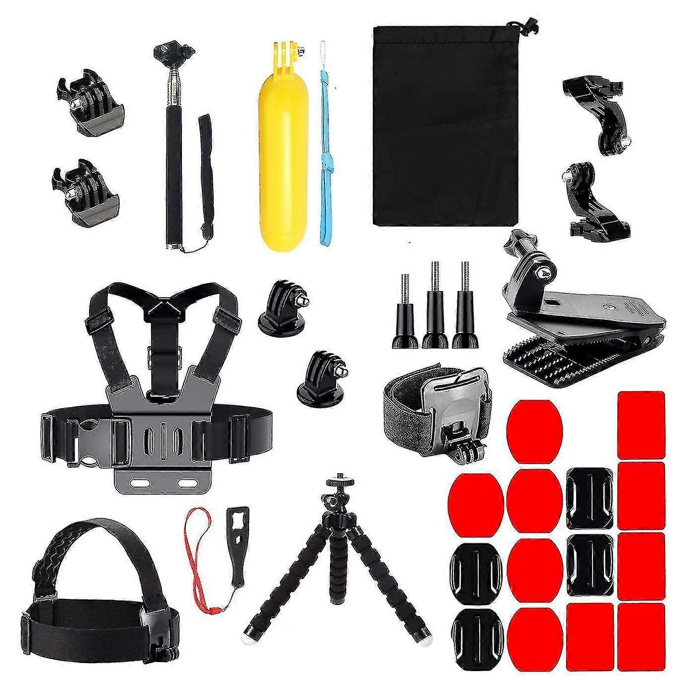 GoPro tilbehørssett i 32 deler