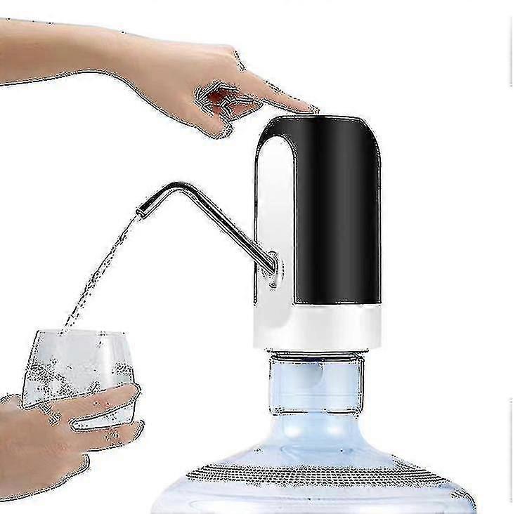 Water Bottle Pump Adapters Various Caliber Water Jug Usb Rechargeable