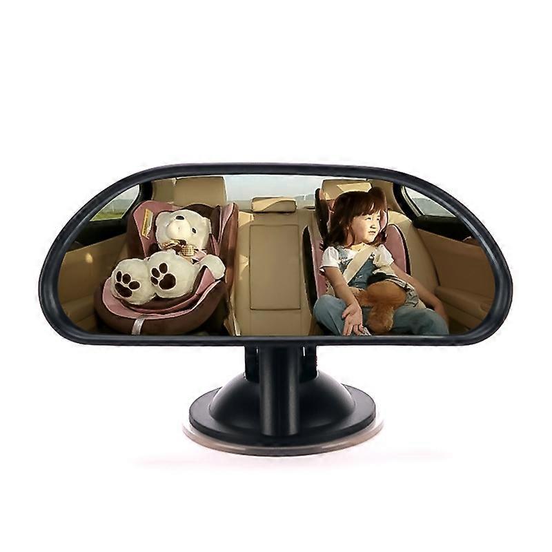 Car Adjustable Suction Cup Baby Convex Mirror