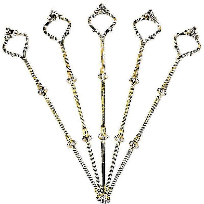 3 Tier Golden Cake Stand(5 Sets) Holder,crown