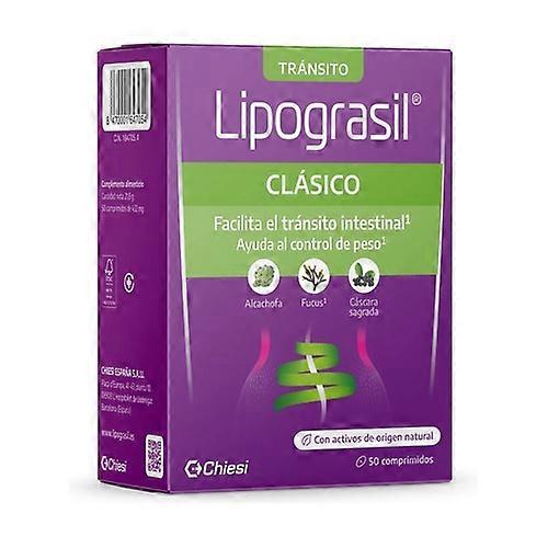 Lipograsil double effect classic intestinal transit 50 tablets