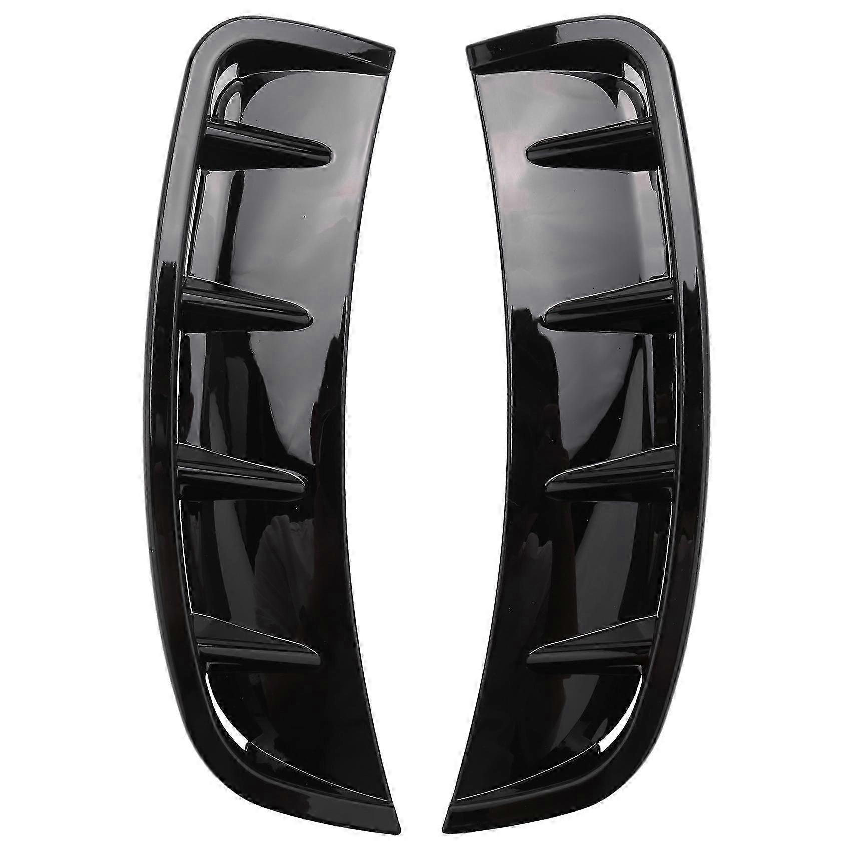 Black Front Wheel Side Canards Trim Decoration for A-Class W177 A200 A250 A220 A35 2019 2020