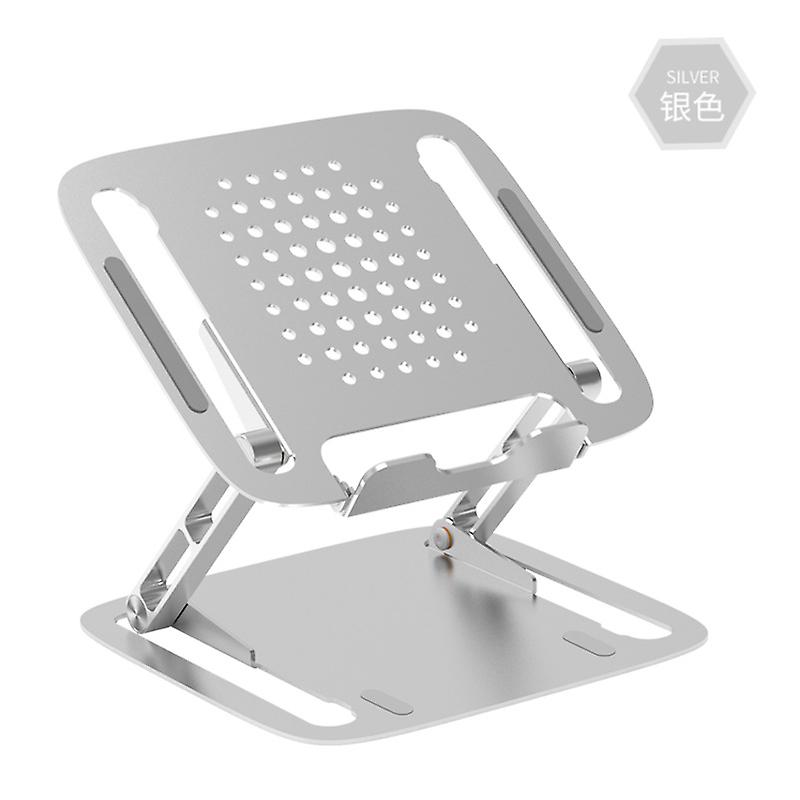 New Aluminum Alloy Notebook Telescopic Folding Portable Computer Cooling Lift And Increase Desktop Bracket