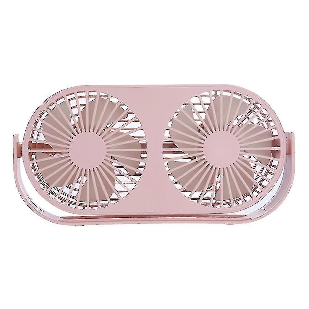 Double Fan Blades Mini Usb Desk Fan Aromatherapy Tables Perfect Fan For The Office Home