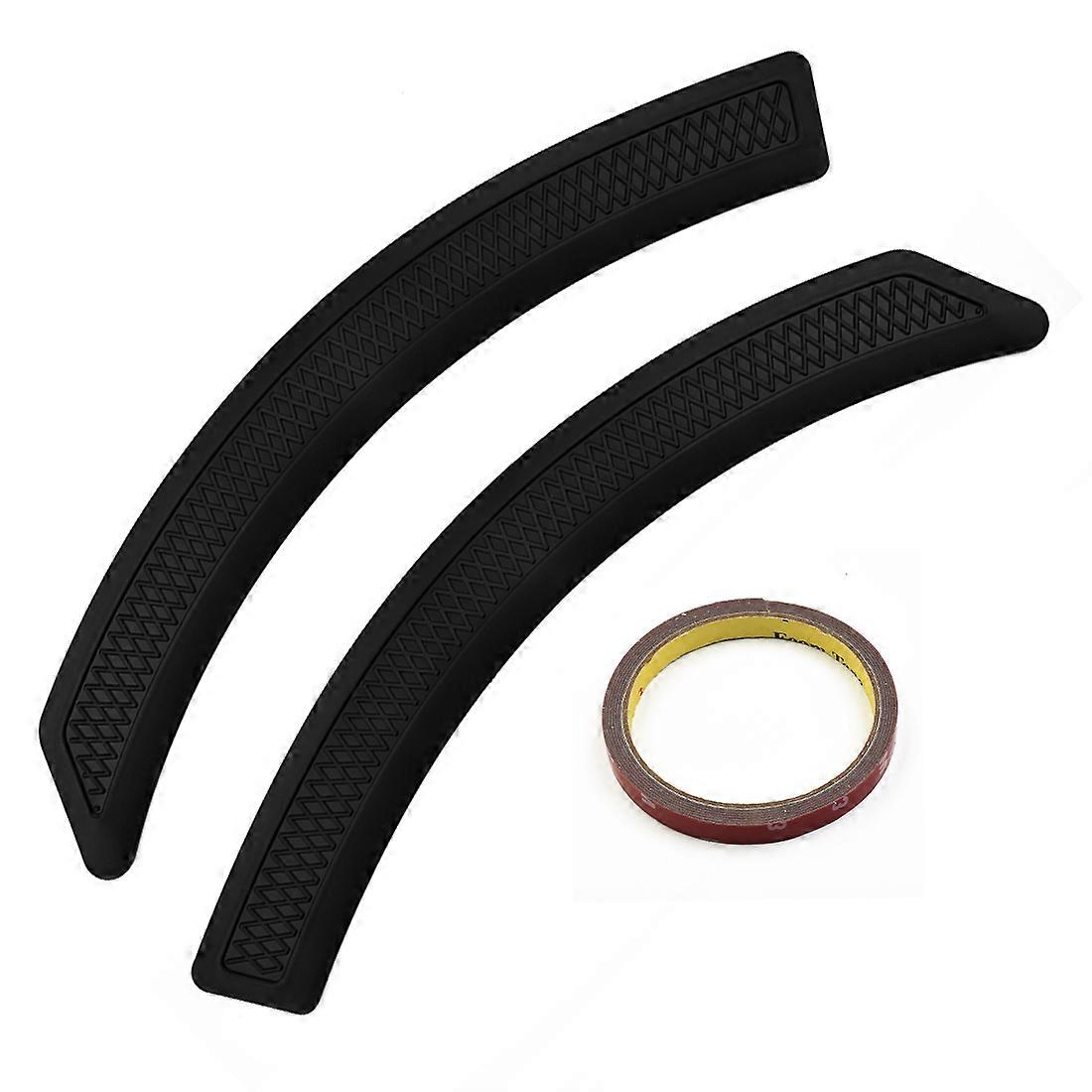 2pcs Car Door Fender Vent Sticker Fender Flare Vents For Mitsubishi Lancer EVOs 2008-2015 Spoiler High Quality PVC