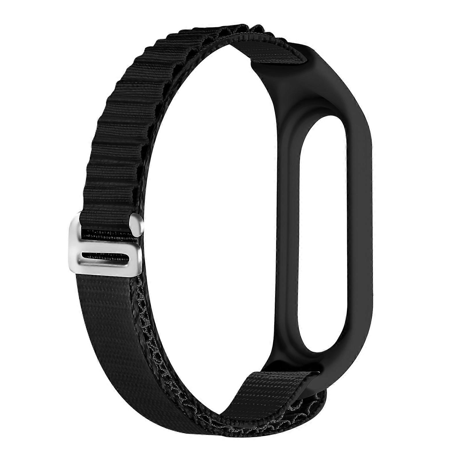 Nylon Loop Watch Band For Xiaomi Mi Band 3 / 4 / 5 / 6 / 7