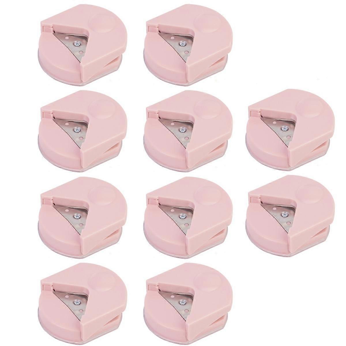 Pink Rounding Paper Cutter Angle Cutter Photo Business Card Chamfering Machine Angle Cutter and Rounder