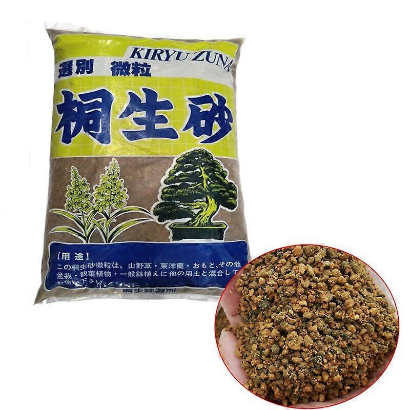 500G 1-3mm Kiryuzuna Hard Texture Water-retaining Breathable Granular Fleshy Paving Soil Succulent Bonsai Soil Pots & Planters