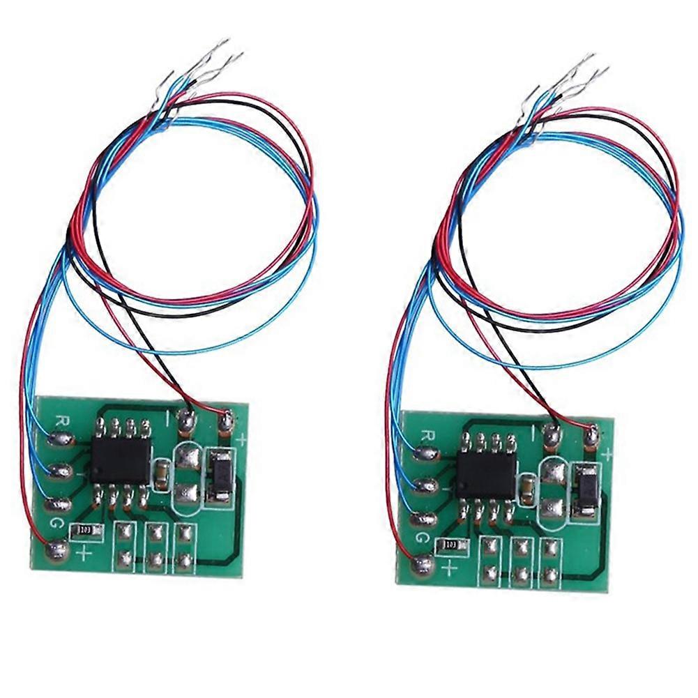2Pcs DIY Scale Construction Sand Table Model Circuit Board Light Signal Model HO Scale Railway Mini