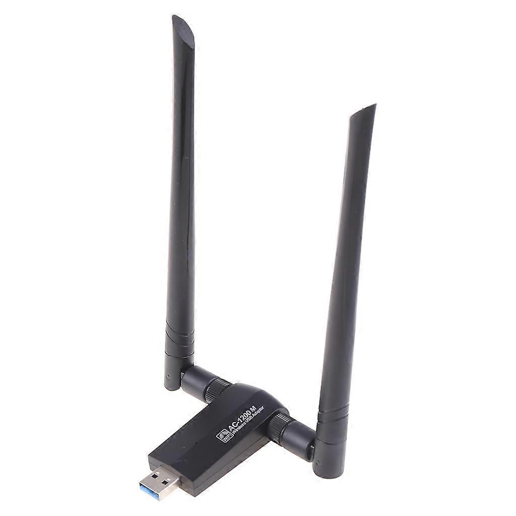 2.4G/5.8G Wireless Network Card for Desktop PC Support for Windows XP Vista USB