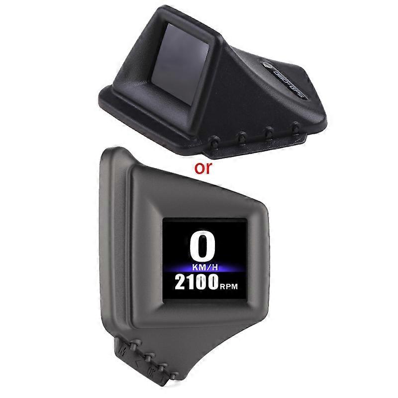 Hud Head-Up OBD2+GPS Display Smart Gauge Stopwatch Kilometer Digitale Meter