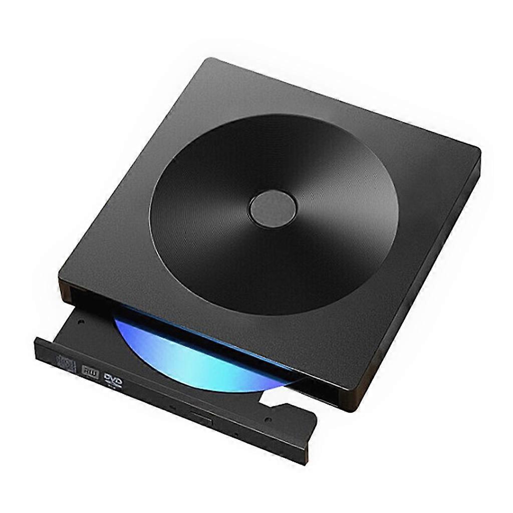 External DVD Drive for Laptop USB-C & USB D/DVD ROM Drive Reader Writer