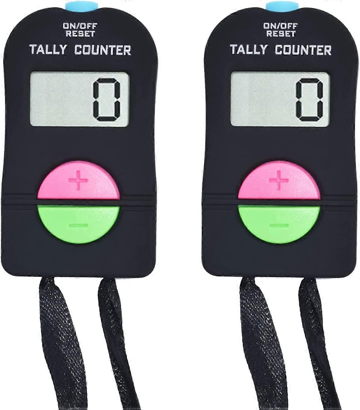 Electronic Hand Clicker Counter,Easy to Operate Tally Counter, Supermarket People Flow Manual Additio Subtraction Counter Clicker,for Golf/Football Sp
