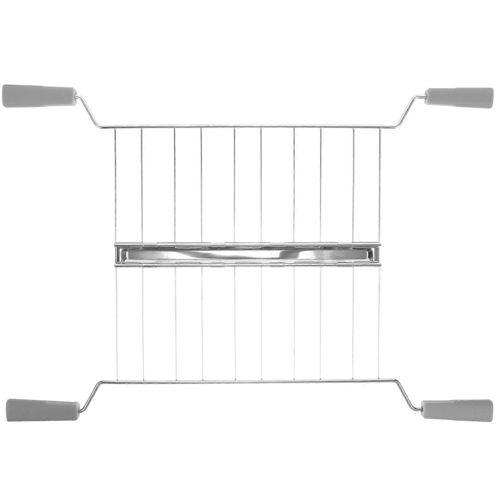 Toaster Warming Rack Stainless Steel Bread Rack Bread Maker Griddle Warming Rack Breakfast Maker Part