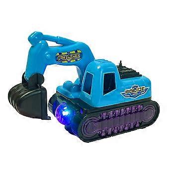 Kids Toys Simulation Excavator Model Universal Music Glowing Educational Educational Toys