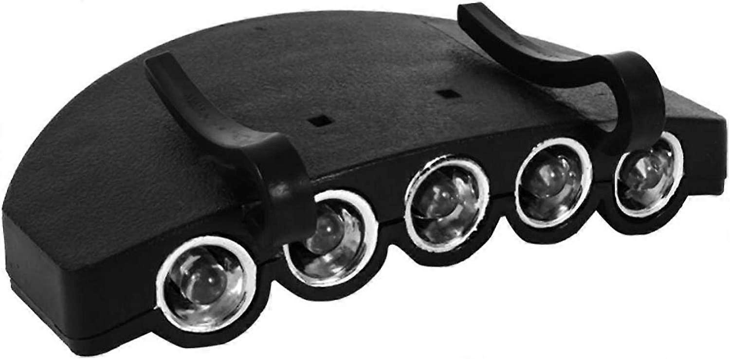 1 Pcs Bright Cap Brim Light Mini Rotating Headlight Flashlights Cap Visor Torch