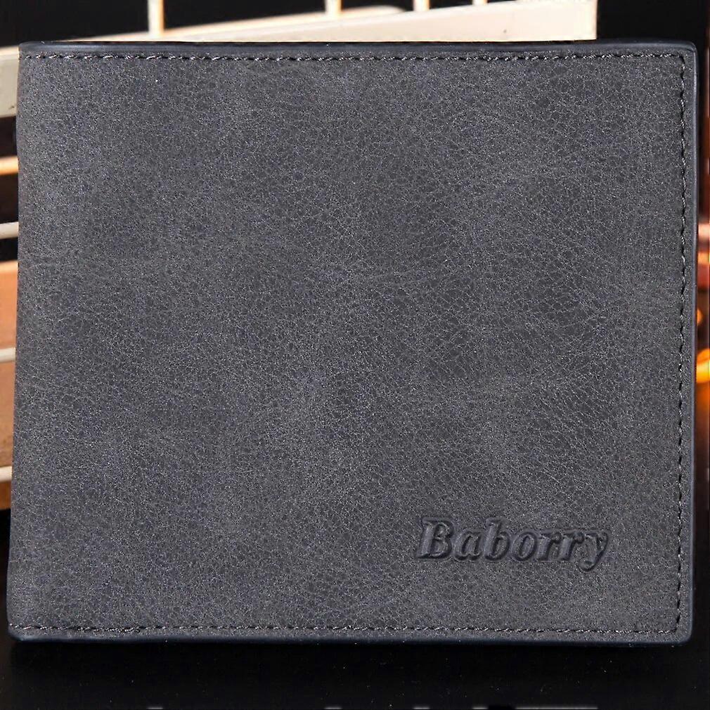 2023 Fashion Rfid Men's Wallet Mens Wallet with Coin Bag Zipper Small Mini Wallet Purses New Design Dollar Wallet Slim Money Bag