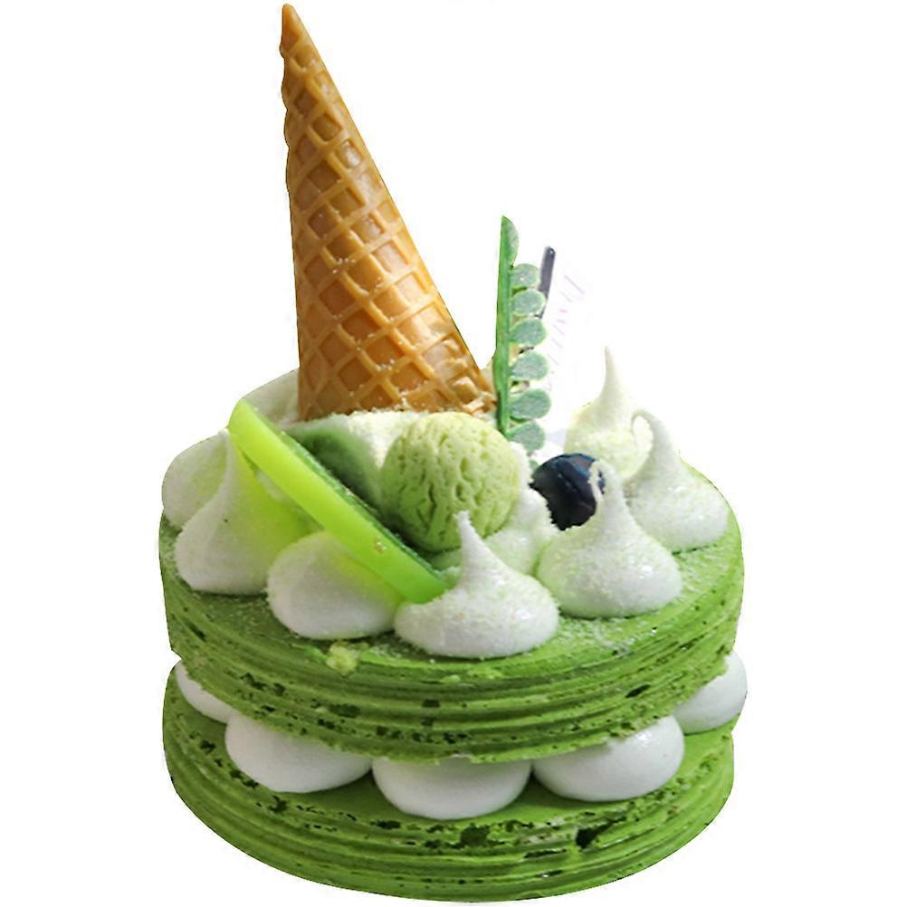 Artificial Cake Model Simulated Dessert Cake Model Showcase Display Cake Ornament Party Prop