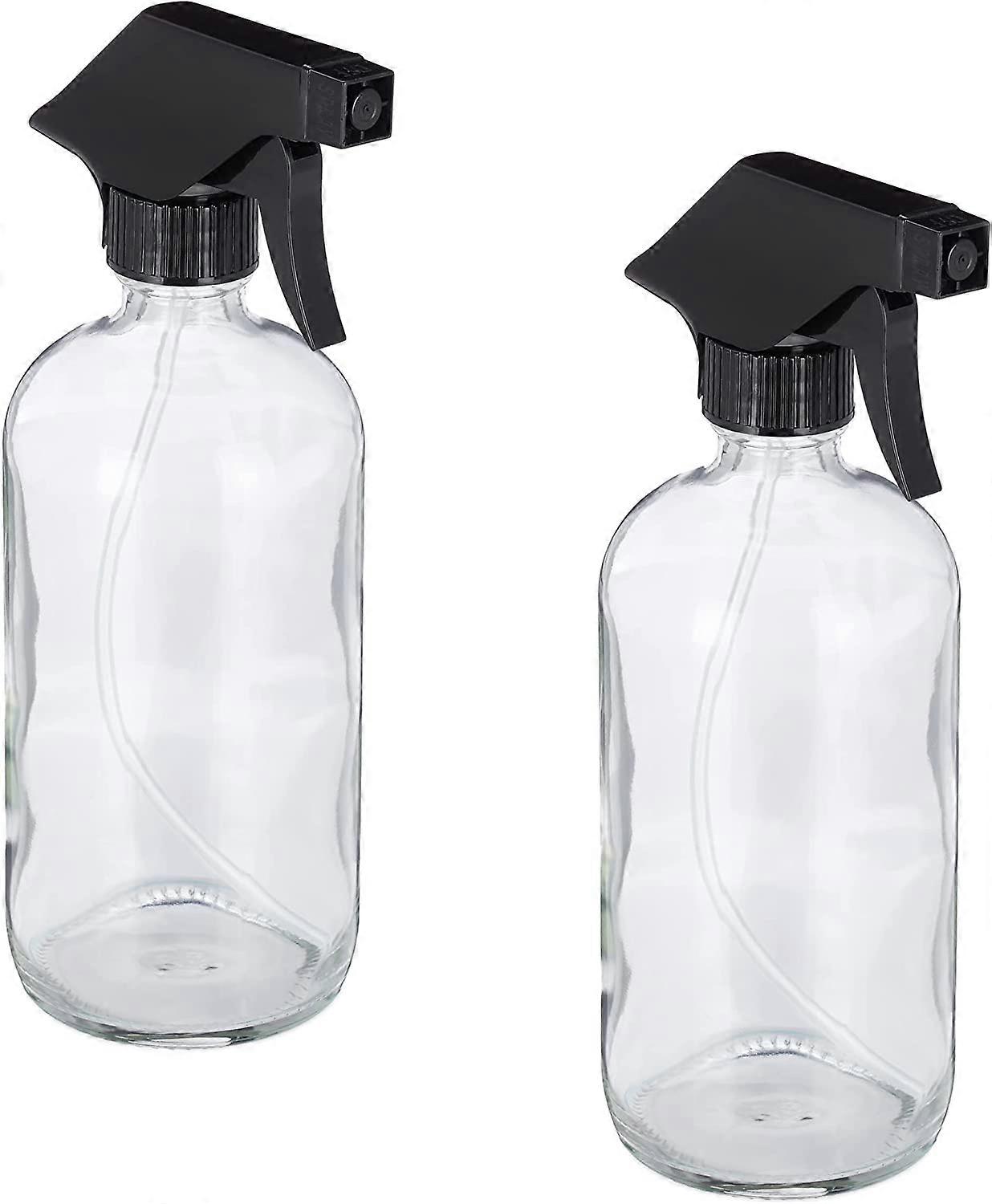 Spray bottle glass, 2 x 500ml, refillable