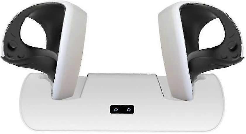 Dobbel ladestasjon for Ps Vr2-kontroller, Psvr2-ladestasjon for Sense-kontrollere med displaylys