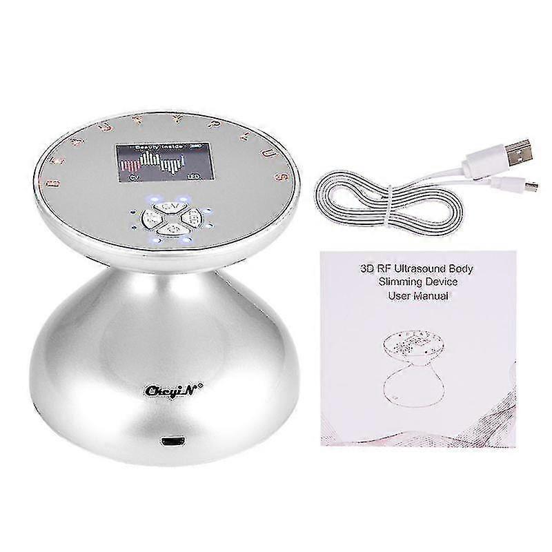 3 In 1超音波痩身マッサージャーrfマッサージ美容装置(アイボリー)