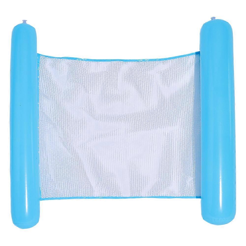 Inflatable Belt Net Hammock Foldable Backrest Floating Row Water Recreation Deck Chair Floating Bed Sofa