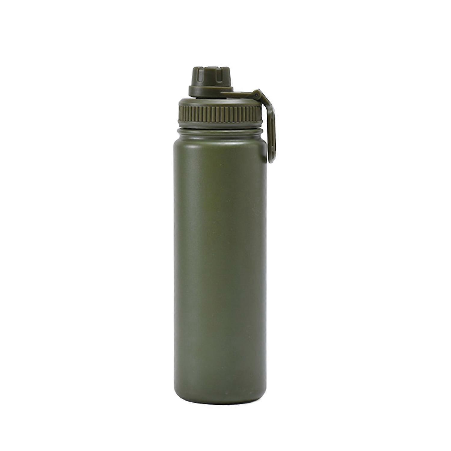 Thermal Water Bottle with Anti-Dust Lid Stainless Steel Insulated Flask Leak Proof Portable Thermal