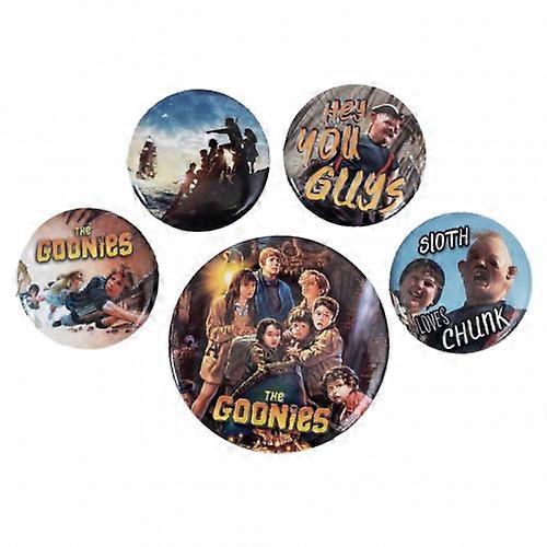 The Goonies Button Badge Set (Pack of 5)