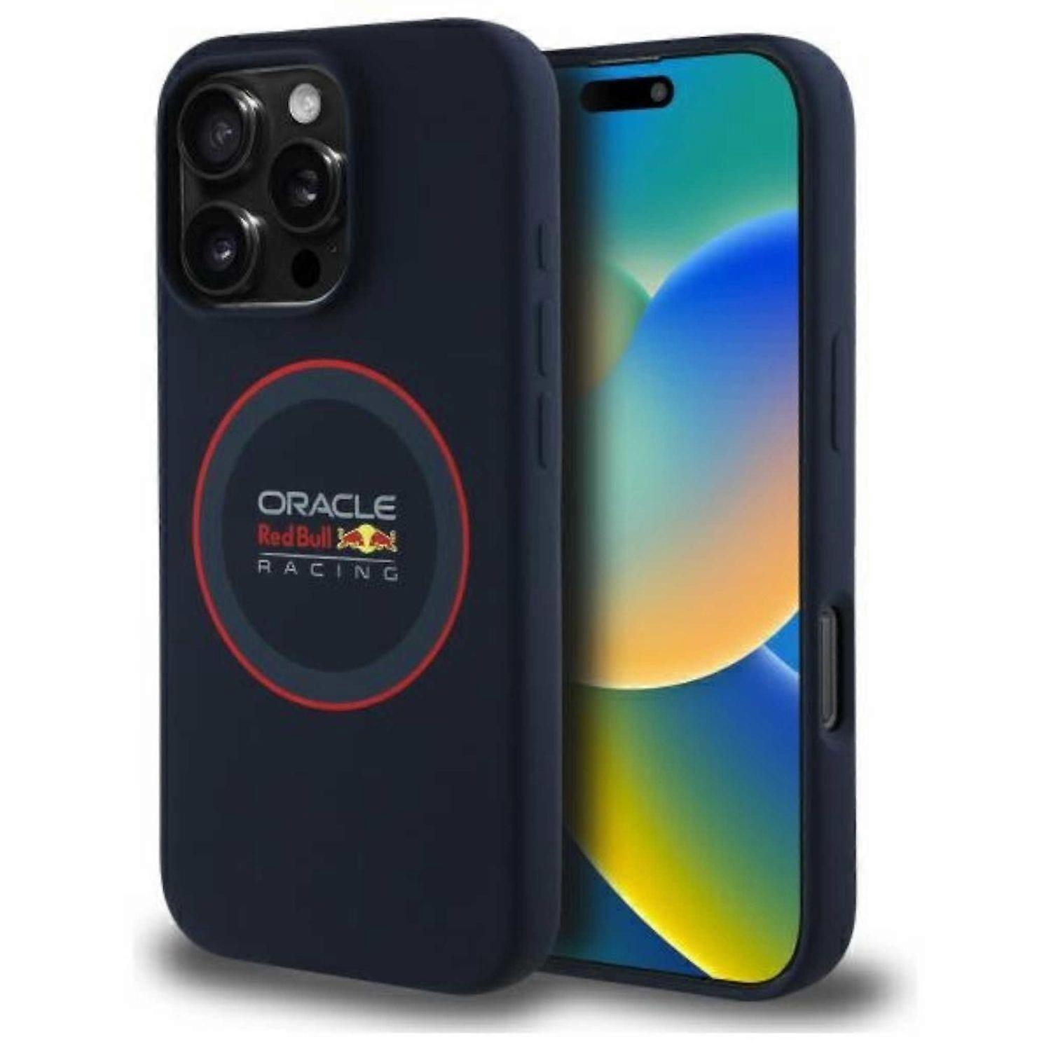 RedBull Apple iPhone 16 Pro Max 硬壳硅胶红色戒指 MagSafe