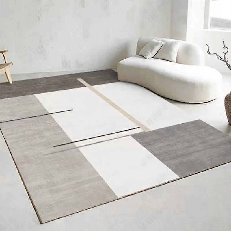 VIKAMA Κρυστάλλινα Βελούδινα Πατάκια 140x200CM Σκανδιναβικό Καθιστικό Καναπές Τραπεζάκι Σαλονιού Light Luxury Househo